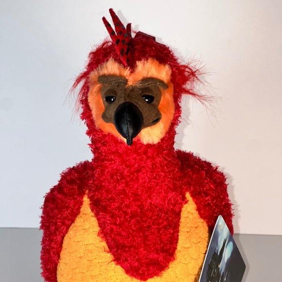 Harry Potter The Noble Collection 12" Fawkes‎ Plush NWT - Picture 8 of 9